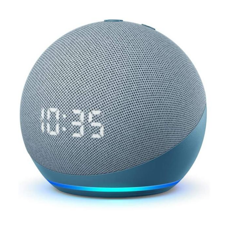 KIT ORIGINAL 2025: ALEXA ECHO DOT (5ª Generación) CON RELOJ + PROYECTOR PORTATIL 4K | QUEDAN 6 UNIDADES - CIERRE DE LA TIENDA - ENVÍO GRATIS (promoción)